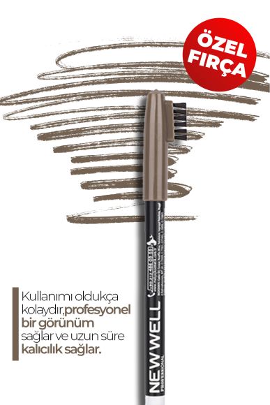 Kaş Kalemi - Açık Kahverengi - 3