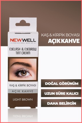 Kaş ve Kirpik Boyası - Açık Kahverengi - 1