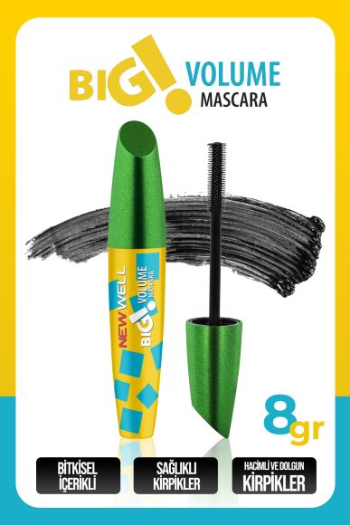 Big Volume Mascara 8 gr -Maskara - Mascara