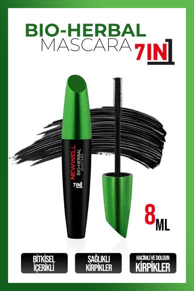 Bio-Herbal Bitkisel Mascara - 7in1 - 2