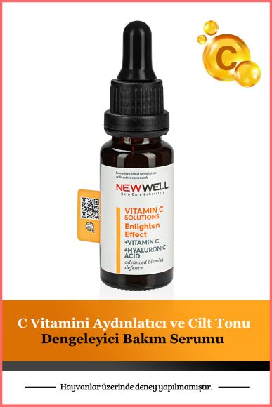 C Vitamini Aydınlatıcı ve Cilt Tonu Dengeleyici Bakım Serumu 20 ML -Serum