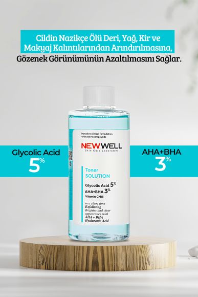 Canlandırıcı ve Gözenek Sıkılaştırıcı Glikolik Asit Tonik (Tüm Cilt Tipleri) 200 ML - 3