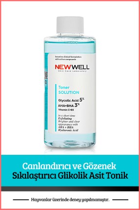 Canlandırıcı ve Gözenek Sıkılaştırıcı Glikolik Asit Tonik (Tüm Cilt Tipleri) 200 ML - 2