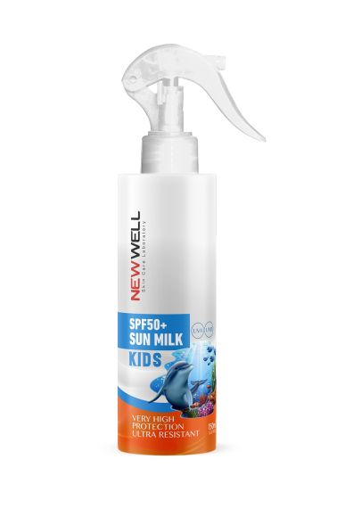 Çocuk Güneş Sütü Yüksek Koruma SPF50+ Jojoba Oil 150 ML - 3