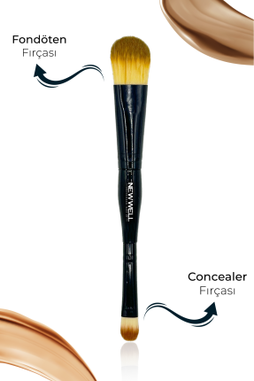 Çok Amaçlı Concealer ve Fondöten Fırçası - 1