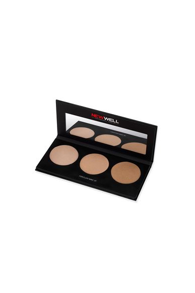 Highlighter Palette - 3 Colours - 1