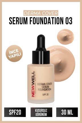 Derma Cover Serum Foundation - 03 - New Well