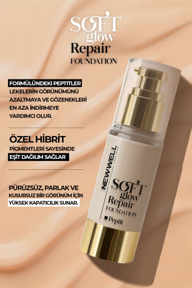 Espresso Soft Glow Repair Foundation | Yumuşak Işıltılı Onarıcı Fondöten 30 ML - 3