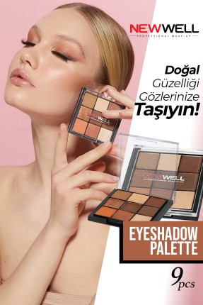 Eyeshadow Palette 9 Colours No 01 -Göz Farı Thumbnail