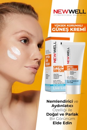 Güneş Kremi Yüksek Koruma Spf 50+(Aloe Vera) -Güneş Bakımı Thumbnail