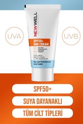 Güneş Kremi Yüksek Koruma Spf 50+(Aloe Vera) -Güneş Bakımı Thumbnail