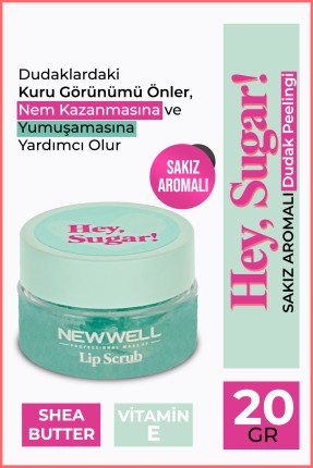 Hey Sugar! Sakız Aromalı Dudak Peelingi 20gr -Dudak Bakımı Thumbnail