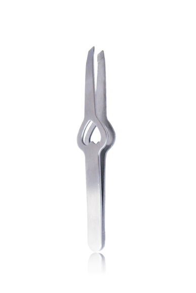 Kalp Desenli Gümüş Cımbız - 1