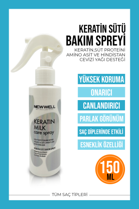 Keratin Sütü Bakım Spreyi (Canlı ve Parlak Görünüm) 150ML - 1