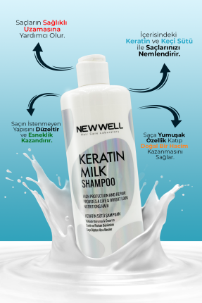 Keratin Sütü Şampuan (Yüksek Koruma ve Onarım) 400ML - 2