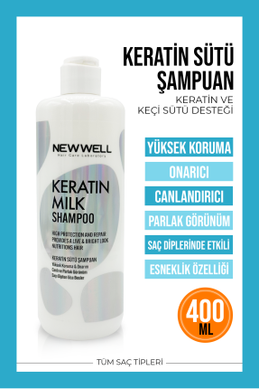 Keratin Sütü Şampuan (Yüksek Koruma ve Onarım) 400ML - 1