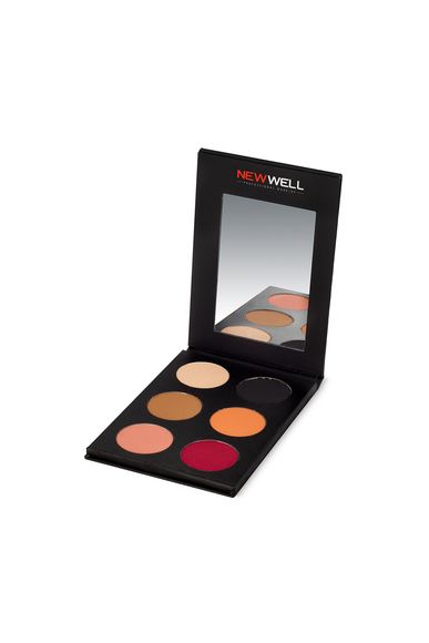 Eyeshadow Palette 52 - Red Tones - 6 Colours - 1