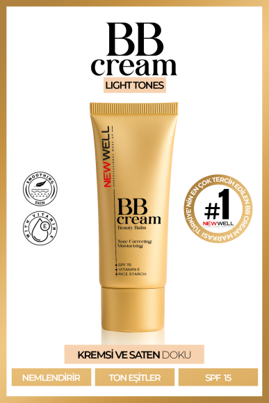 Light Tones BB Cream Beauty Balm | Nemlendirici ve Ton Eşitleyici 30 ML - 1