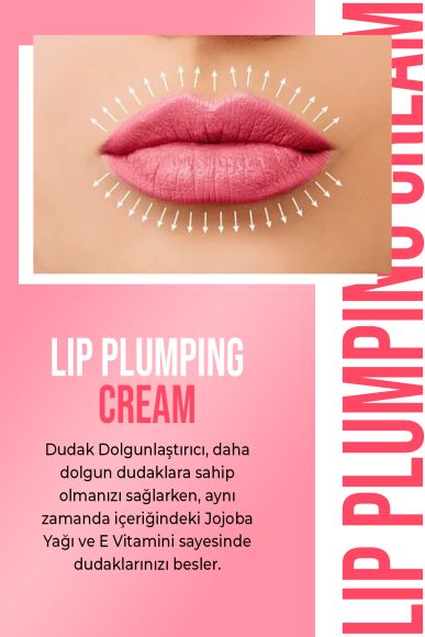 Lip Plumping Cream Summer Pink | Dudak Dolgunlaştırıcı Krem 5 ML - 3