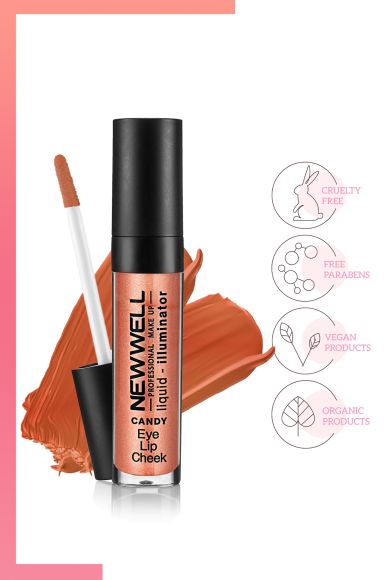 Lıquıd Illumınator Aydınlatıcı Allık 3 in 1 - Candy - 4