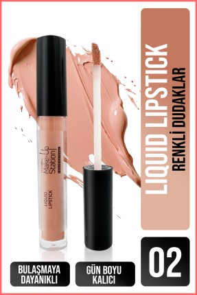 Make Up Station Liquid Lipstick 02 - 1