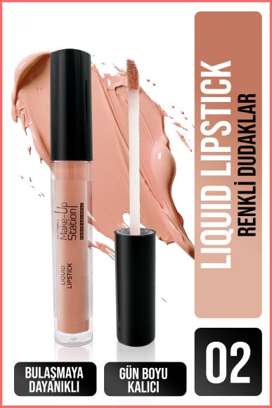 Make Up Station Liquid Lipstick 02 - 1