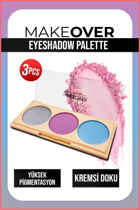 Makeover Eyeshadow Palette 3pcs No:07 - 1