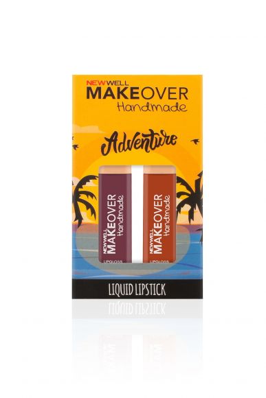 Makeover Handmade 2'li Liquid Lipstick - Adventure - 4ml - 2