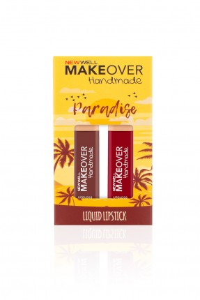 Makeover Handmade 2'li Liquid Lipstick - Paradise - 4ml -Ruj - Lipstick Thumbnail