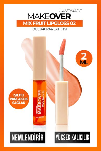 Makeover Handmade Mix Fruit Lipgloss 02 - 2