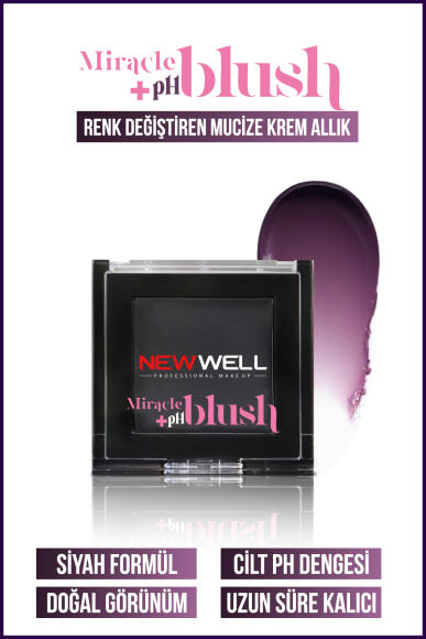 Miracle Ph Blusher | Renk Değiştiren Mucize Krem Allık 5 Gr - 2