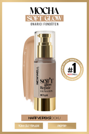 Mocha Soft Glow Repair Foundation | Yumuşak Işıltılı Onarıcı Fondöten 30 ML - 1