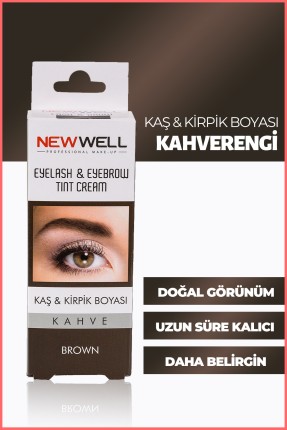 New Well Light Brown and Eyelash Dye -Eyebrow and Eyelash Care Thumbnail