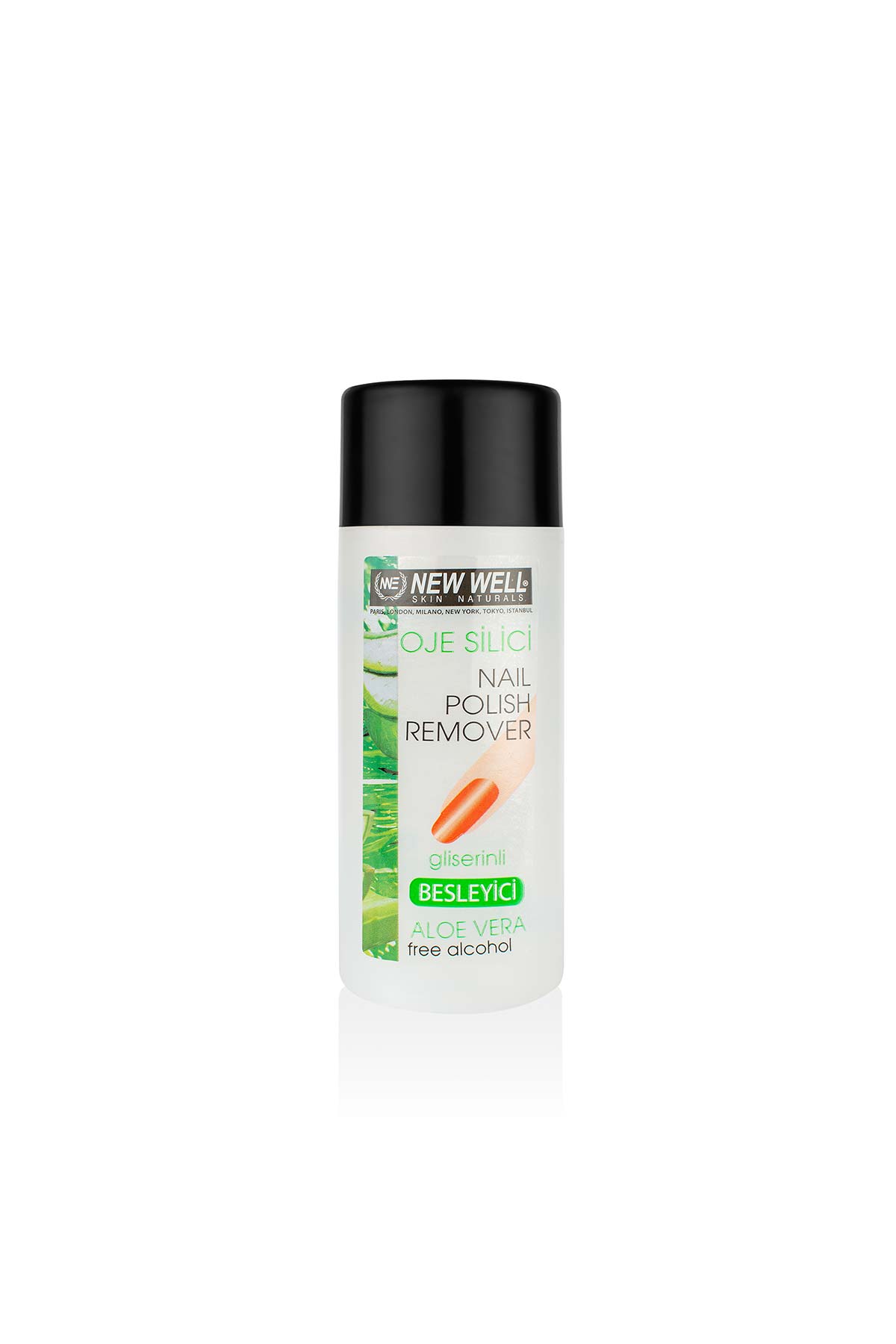 Oje Silici Aseton Besleyici Aloe Vera - 1