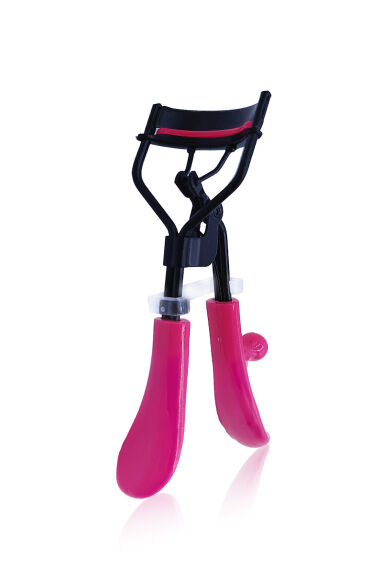 Pembe Mat Siyah Profesyonel Kirpik Kıvırıcı - 1