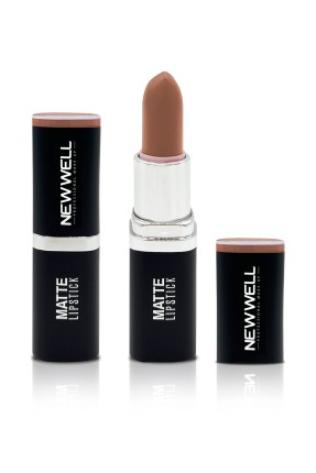 Permanent Matte Lipstick 02 Nude Brown | Uzun Süre Kalıcı - 5