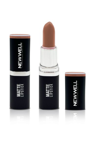 Permanent Matte Lipstick 02 Nude Brown | Uzun Süre Kalıcı - 5