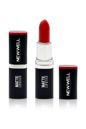 Permanent Matte Lipstick 05 Hot Red | Uzun Süre Kalıcı - 5