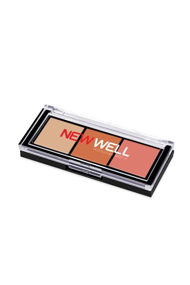 Porcelain Make Up 3'lü Far Paleti No:01 - 2