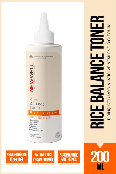 Rice Balance Toner | Pirinç Özlü Nemlendirici ve Aydınlatıcı Toner 200 ML - 1