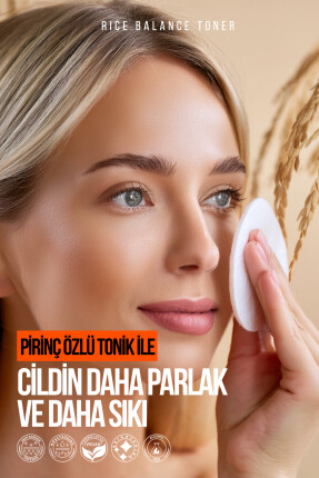 Rice Balance Toner | Pirinç Özlü Nemlendirici ve Aydınlatıcı Toner 200 ML - 3