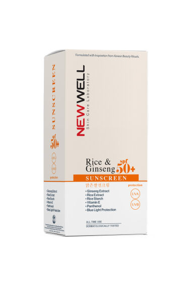 Rice & Ginseng Sunscreen Spf50+ | Pirinç Özlü Güneş Kremi 50 ML - 6