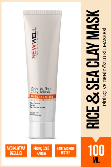 Rice & Sea Clay Mask | Pirinç ve Deniz Özlü Kil Maskesi 100 ML - 1