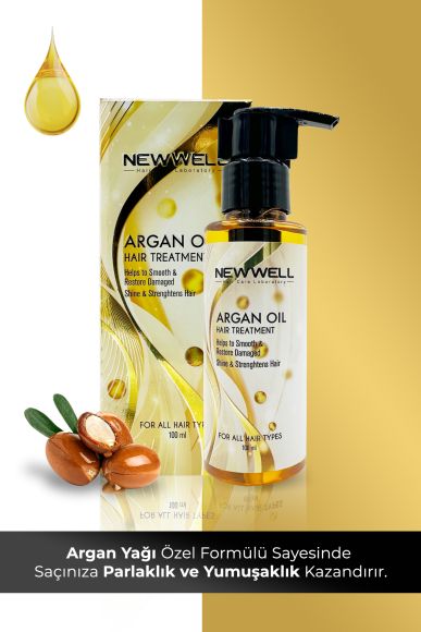 Saç Hacimlendirici,Besleyici ve Onarıcı Argan Özlü Saç Bakım Yağı 100ML - 3