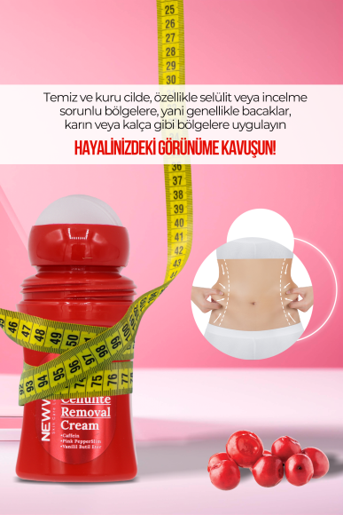 Slimming Cellulite Removal Cream | İnceltici Selulit Giderici Krem 50 ML - 3
