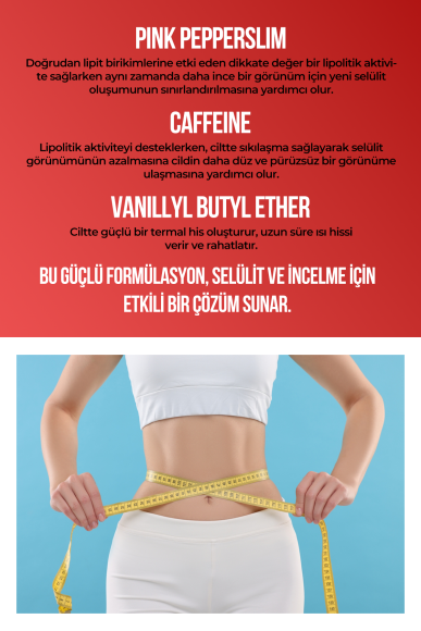 Slimming Cellulite Removal Cream | İnceltici Selulit Giderici Krem 50 ML - 2