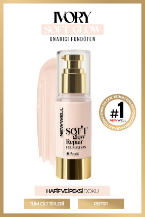 Ivory Soft Glow Repair Foundation | Yumuşak Işıltılı Onarıcı Fondöten 30 ML - 1