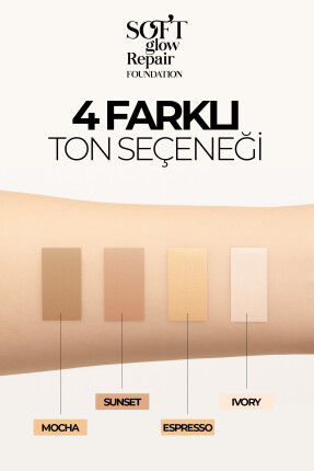 Ivory Soft Glow Repair Foundation | Yumuşak Işıltılı Onarıcı Fondöten 30 ML - 4