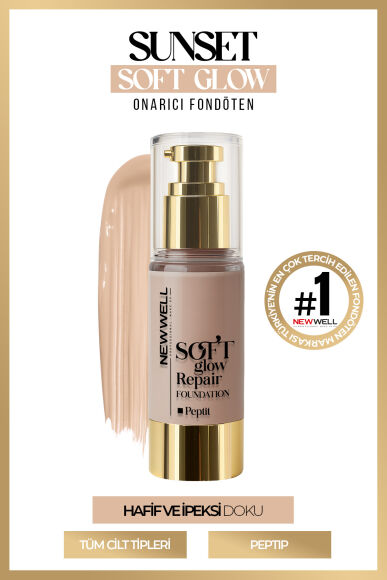 Sunset Soft Glow Repair Foundation | Yumuşak Işıltılı Onarıcı Fondöten 30 ML - 1