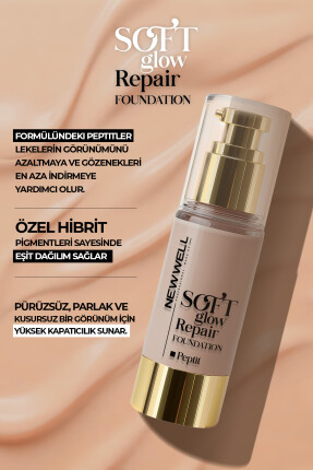Sunset Soft Glow Repair Foundation | Yumuşak Işıltılı Onarıcı Fondöten 30 ML - 3